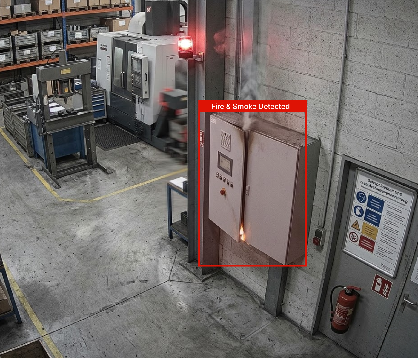 Fire Detection from minutes to seconds