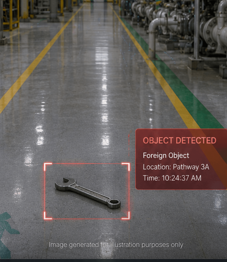 AI-Powered Pathway Monitoring Deployed to Detect and Clear Foreign Objects Across Oil & Gas Facility
